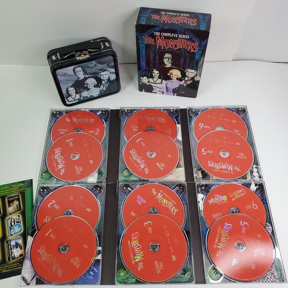 The Munsters The Original Complete Series DVD Box Collection with Collectors Tin - Picture 3 of 13
